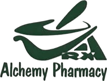 Alchemy Pharmacy logo — Hedervy retail partner